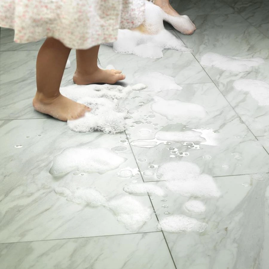 SMARTCORE Pro 8-Piece 12-in x 24-in Gardena Marble Interlocking Vinyl Tile SMARTCORE Pro 8-Piece 12-in X 24-in Gardena Marble Interlocking Vinyl Tile -Arbor Home Sales Store