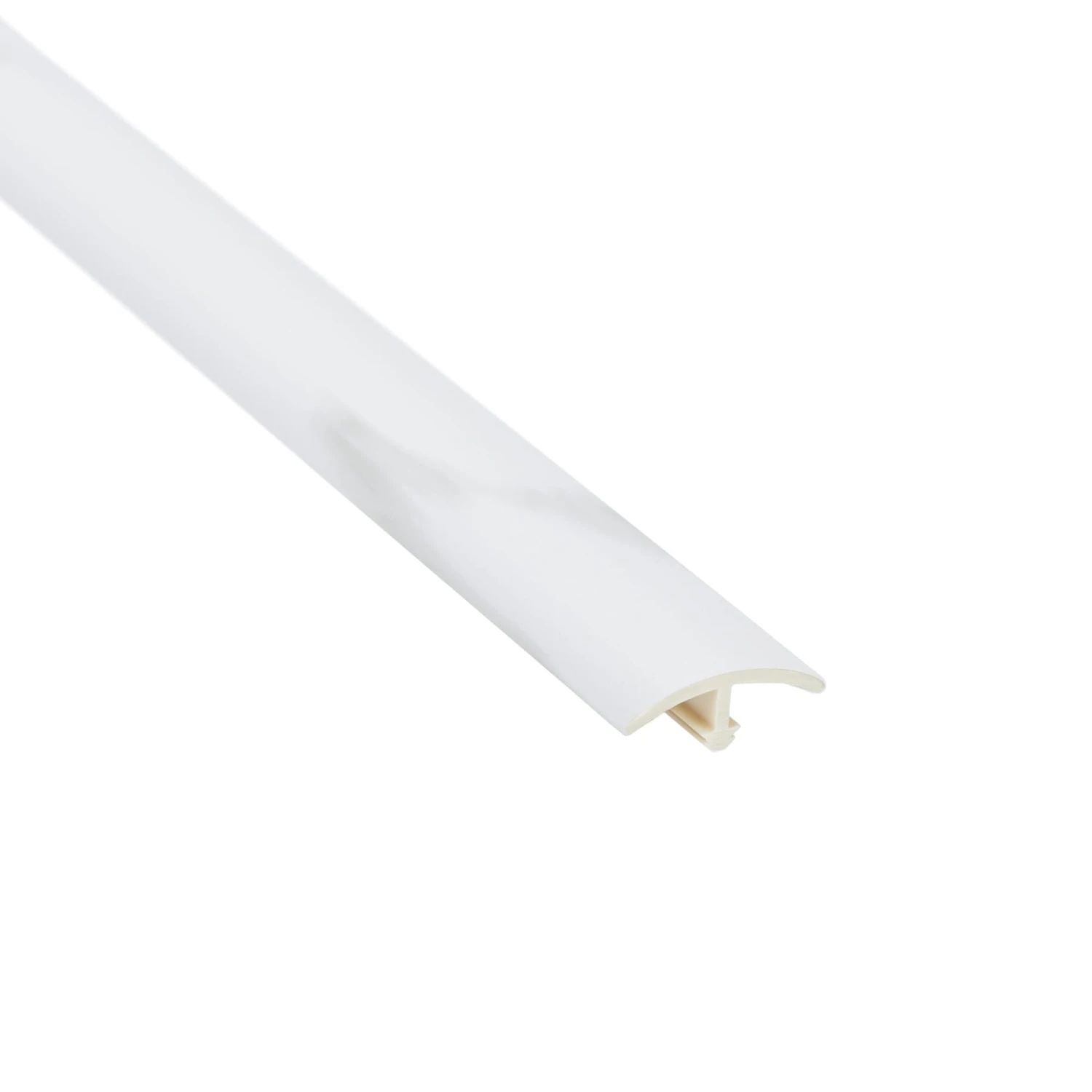 SMARTCORE Ultra Mandalay Marble 1.26-in x 94.48-in Vinyl Floor T-moulding SMARTCORE Ultra Mandalay Marble 1.26-in X 94.48-in Vinyl Floor T-moulding -Arbor Home Sales Store