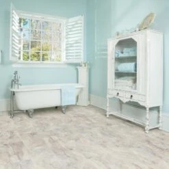 SMARTCORE Ultra 8-Piece 12-in X 24-in Florence Travertine Interlocking Luxury Vinyl Tile -Arbor Home Sales Store 836210104357 14197751 1800x1800