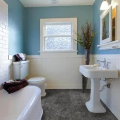 SMARTCORE Ultra 8-Piece 11.97-in X 23.62-in Midnight Luxury Vinyl Plank Flooring -Arbor Home Sales Store 836216801564 12335898 1800x1800