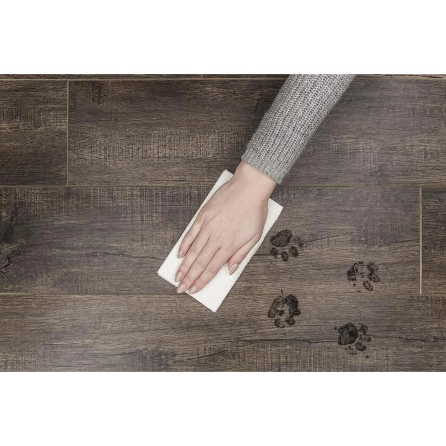 SMARTCORE Ultra 8-Piece 5.91-in x 48.03-in Savannah Oak Luxury Vinyl Plank Flooring SMARTCORE Ultra 8-Piece 5.91-in X 48.03-in Savannah Oak Luxury Vinyl Plank Flooring -Arbor Home Sales Store